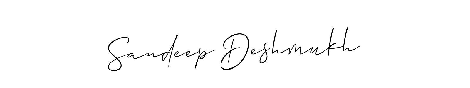 Best and Professional Signature Style for Sandeep Deshmukh. Allison_Script Best Signature Style Collection. Sandeep Deshmukh signature style 2 images and pictures png