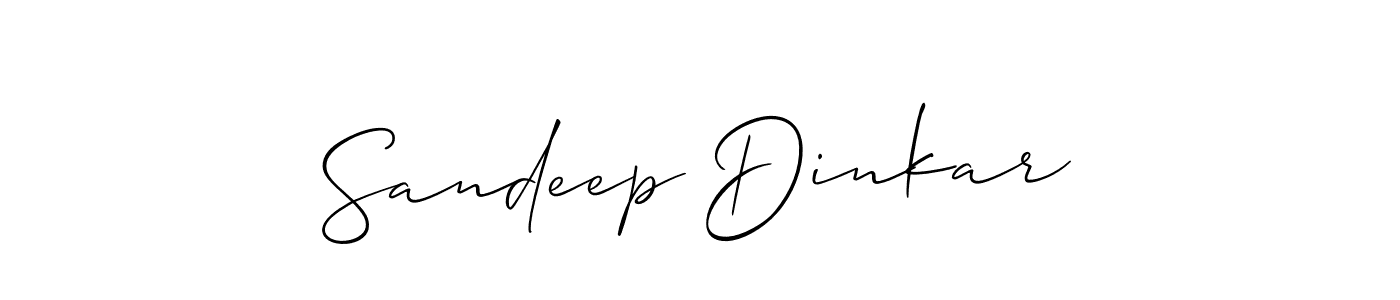 How to Draw Sandeep Dinkar signature style? Allison_Script is a latest design signature styles for name Sandeep Dinkar. Sandeep Dinkar signature style 2 images and pictures png