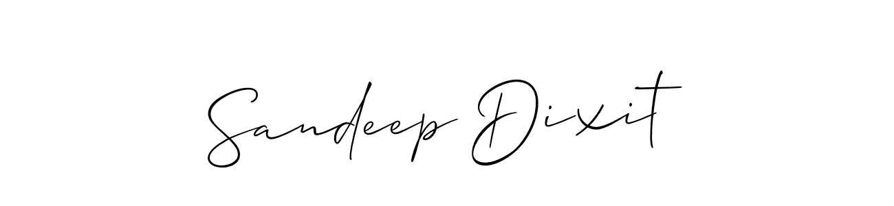 Create a beautiful signature design for name Sandeep Dixit. With this signature (Allison_Script) fonts, you can make a handwritten signature for free. Sandeep Dixit signature style 2 images and pictures png