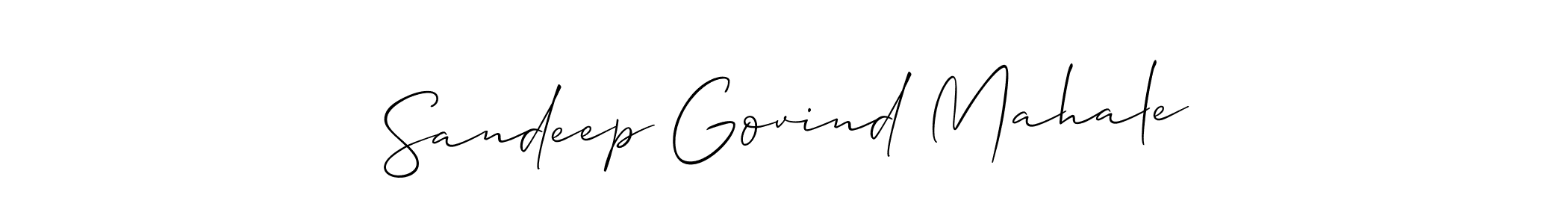 The best way (Allison_Script) to make a short signature is to pick only two or three words in your name. The name Sandeep Govind Mahale include a total of six letters. For converting this name. Sandeep Govind Mahale signature style 2 images and pictures png