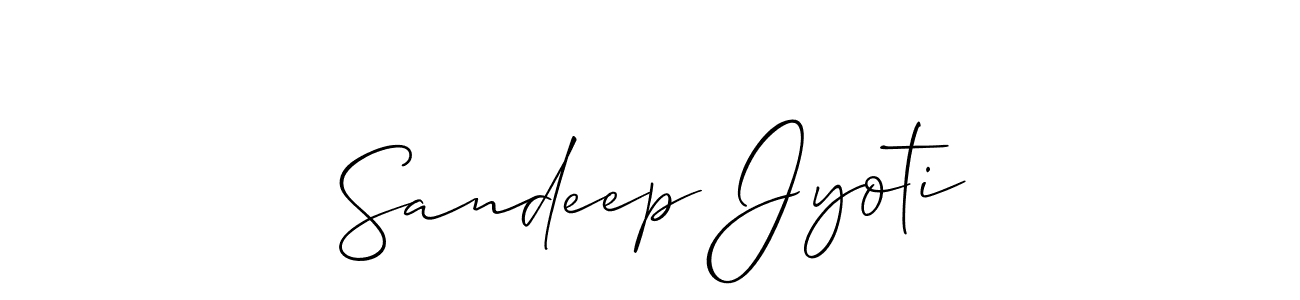 This is the best signature style for the Sandeep Jyoti name. Also you like these signature font (Allison_Script). Mix name signature. Sandeep Jyoti signature style 2 images and pictures png