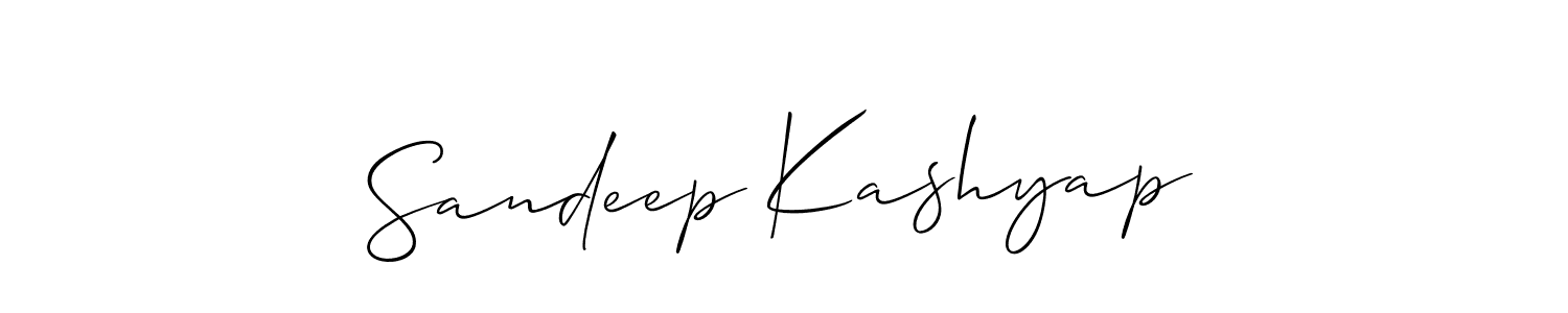 Here are the top 10 professional signature styles for the name Sandeep Kashyap. These are the best autograph styles you can use for your name. Sandeep Kashyap signature style 2 images and pictures png