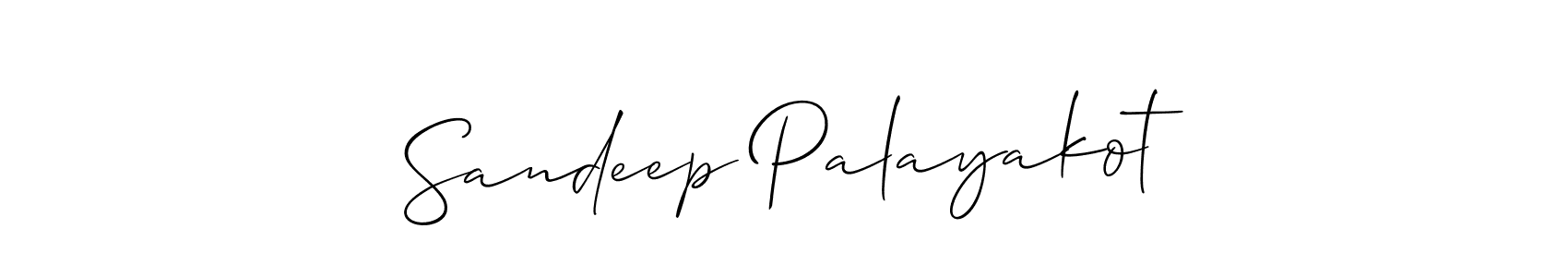 Similarly Allison_Script is the best handwritten signature design. Signature creator online .You can use it as an online autograph creator for name Sandeep Palayakot. Sandeep Palayakot signature style 2 images and pictures png