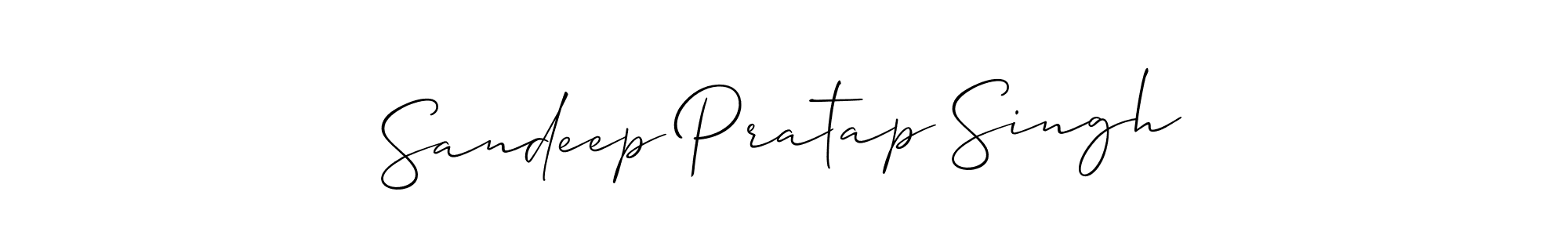 Sandeep Pratap Singh stylish signature style. Best Handwritten Sign (Allison_Script) for my name. Handwritten Signature Collection Ideas for my name Sandeep Pratap Singh. Sandeep Pratap Singh signature style 2 images and pictures png