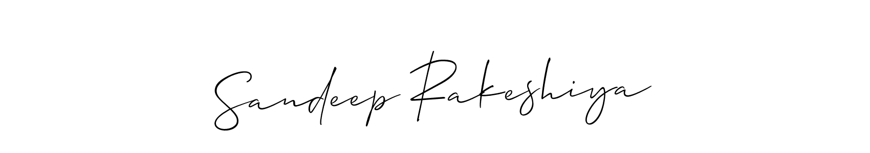 Make a beautiful signature design for name Sandeep Rakeshiya. Use this online signature maker to create a handwritten signature for free. Sandeep Rakeshiya signature style 2 images and pictures png