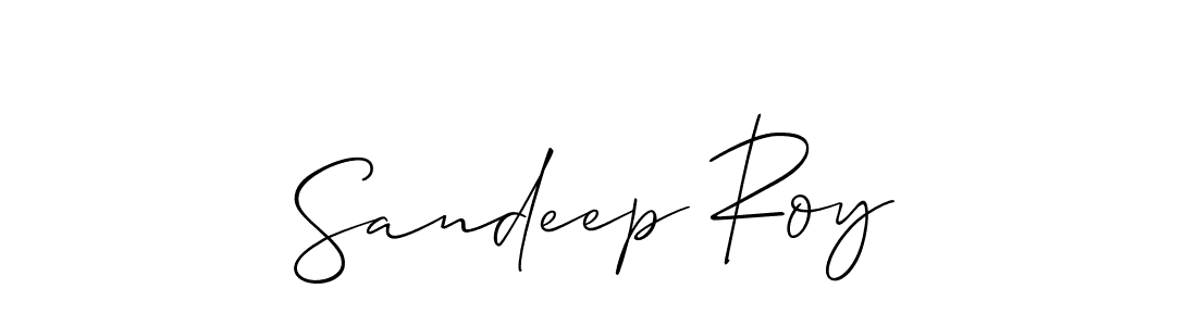 You should practise on your own different ways (Allison_Script) to write your name (Sandeep Roy) in signature. don't let someone else do it for you. Sandeep Roy signature style 2 images and pictures png