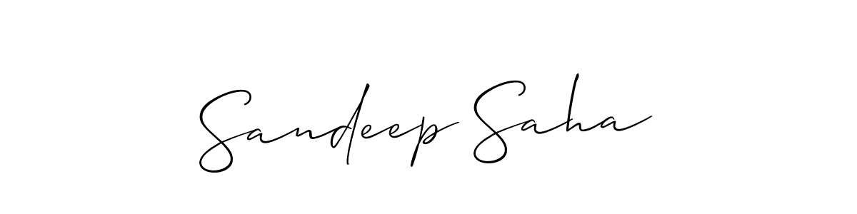 How to Draw Sandeep Saha signature style? Allison_Script is a latest design signature styles for name Sandeep Saha. Sandeep Saha signature style 2 images and pictures png