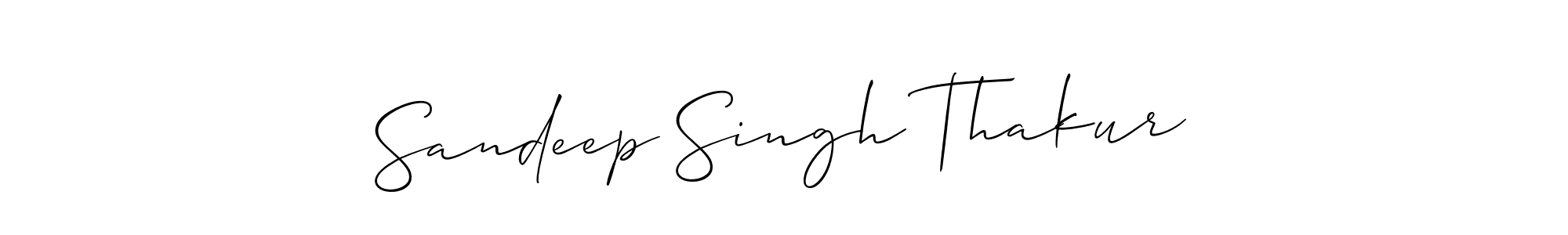 You should practise on your own different ways (Allison_Script) to write your name (Sandeep Singh Thakur) in signature. don't let someone else do it for you. Sandeep Singh Thakur signature style 2 images and pictures png