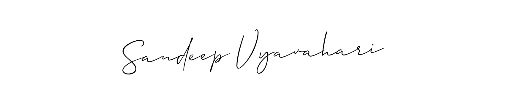 Once you've used our free online signature maker to create your best signature Allison_Script style, it's time to enjoy all of the benefits that Sandeep Vyavahari name signing documents. Sandeep Vyavahari signature style 2 images and pictures png
