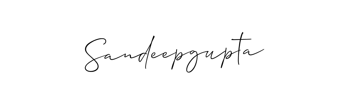 You should practise on your own different ways (Allison_Script) to write your name (Sandeepgupta) in signature. don't let someone else do it for you. Sandeepgupta signature style 2 images and pictures png