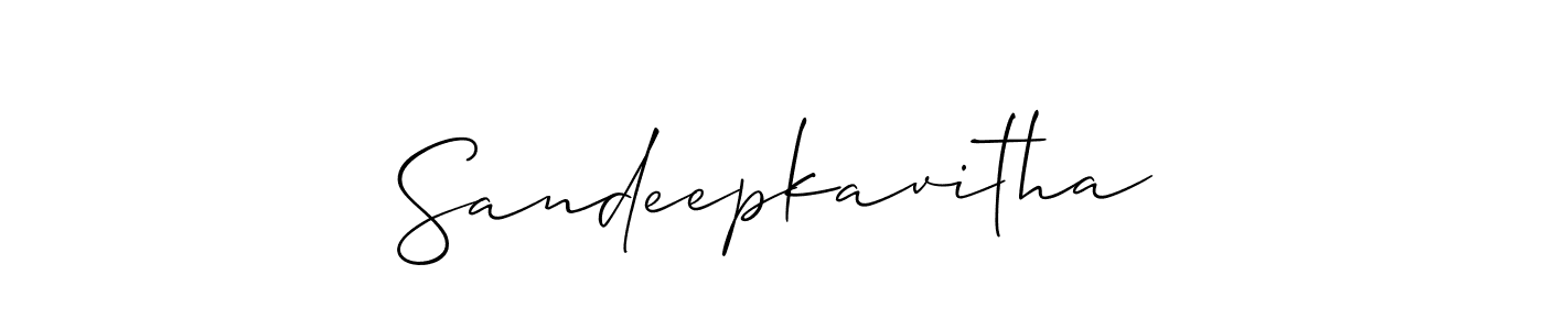 if you are searching for the best signature style for your name Sandeepkavitha. so please give up your signature search. here we have designed multiple signature styles  using Allison_Script. Sandeepkavitha signature style 2 images and pictures png