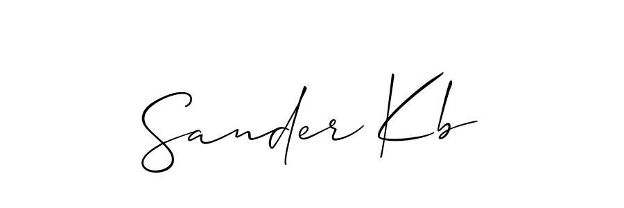 Here are the top 10 professional signature styles for the name Sander Kb. These are the best autograph styles you can use for your name. Sander Kb signature style 2 images and pictures png