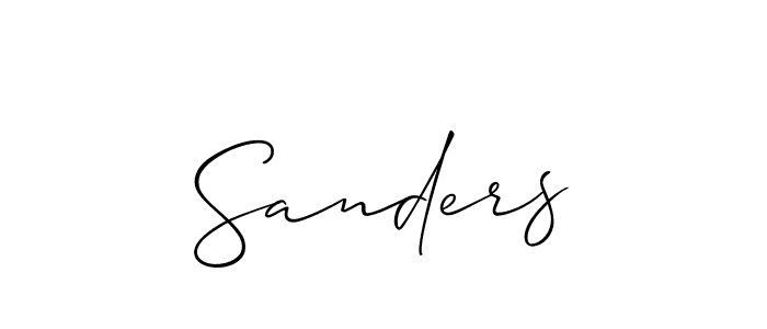 Also You can easily find your signature by using the search form. We will create Sanders name handwritten signature images for you free of cost using Allison_Script sign style. Sanders signature style 2 images and pictures png