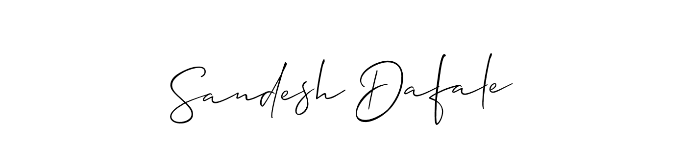 You can use this online signature creator to create a handwritten signature for the name Sandesh Dafale. This is the best online autograph maker. Sandesh Dafale signature style 2 images and pictures png