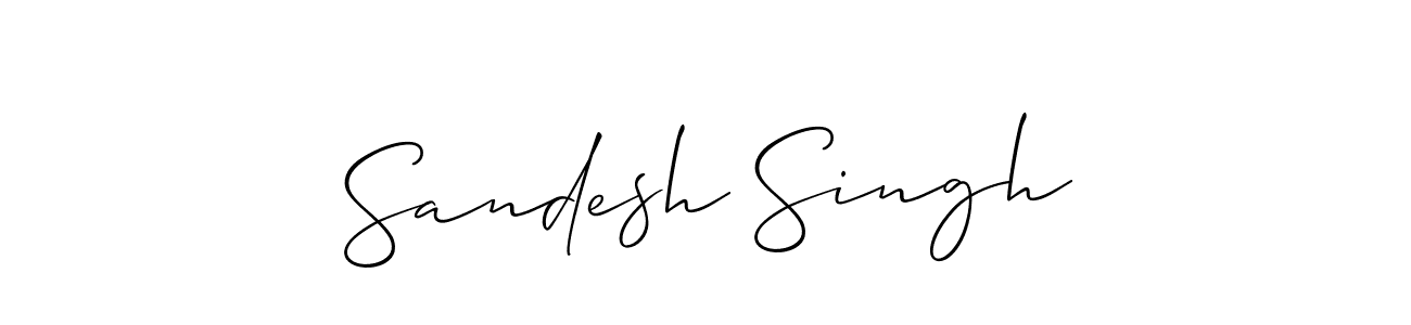 You can use this online signature creator to create a handwritten signature for the name Sandesh Singh. This is the best online autograph maker. Sandesh Singh signature style 2 images and pictures png