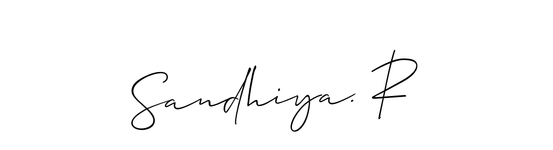 78+ Sandhiya. R Name Signature Style Ideas | Creative Online Autograph