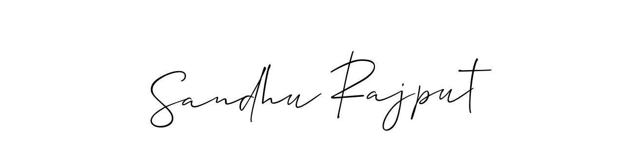 How to Draw Sandhu Rajput signature style? Allison_Script is a latest design signature styles for name Sandhu Rajput. Sandhu Rajput signature style 2 images and pictures png
