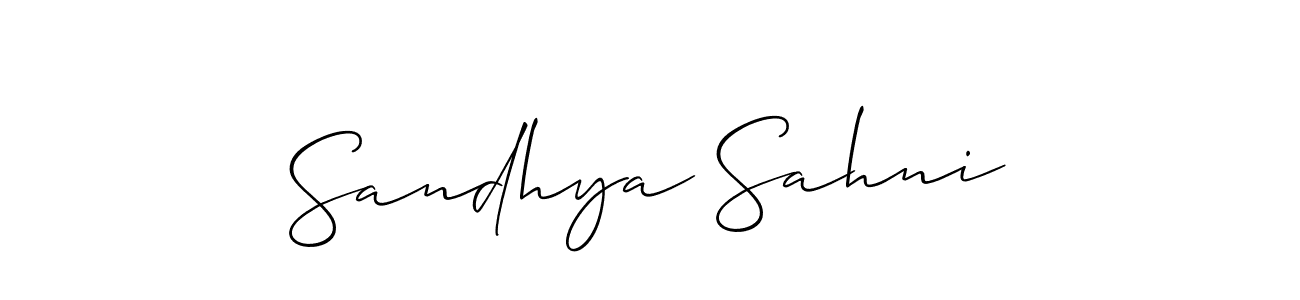 You can use this online signature creator to create a handwritten signature for the name Sandhya Sahni. This is the best online autograph maker. Sandhya Sahni signature style 2 images and pictures png