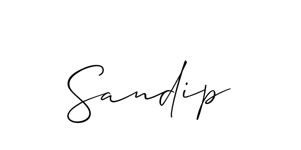 Once you've used our free online signature maker to create your best signature Allison_Script style, it's time to enjoy all of the benefits that Sandip name signing documents. Sandip signature style 2 images and pictures png