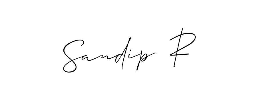 Once you've used our free online signature maker to create your best signature Allison_Script style, it's time to enjoy all of the benefits that Sandip  R name signing documents. Sandip  R signature style 2 images and pictures png