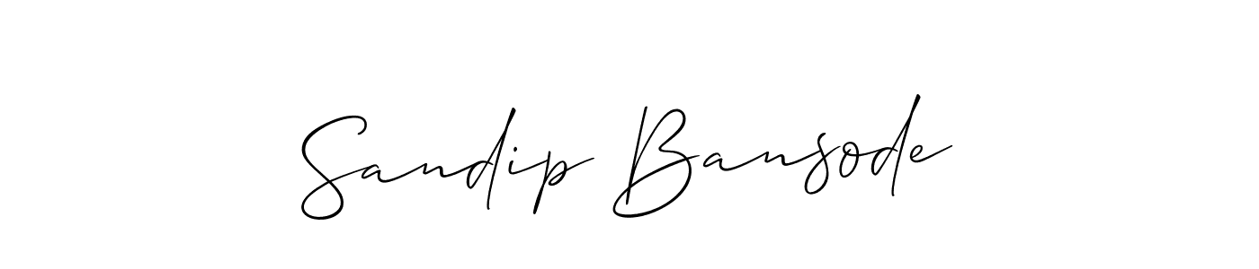 Once you've used our free online signature maker to create your best signature Allison_Script style, it's time to enjoy all of the benefits that Sandip Bansode name signing documents. Sandip Bansode signature style 2 images and pictures png