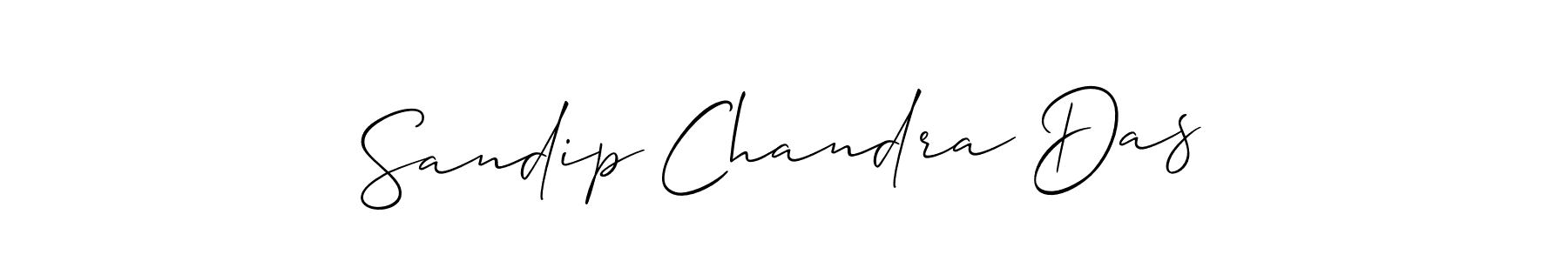 if you are searching for the best signature style for your name Sandip Chandra Das. so please give up your signature search. here we have designed multiple signature styles  using Allison_Script. Sandip Chandra Das signature style 2 images and pictures png