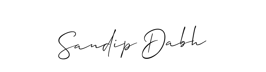 Create a beautiful signature design for name Sandip Dabh. With this signature (Allison_Script) fonts, you can make a handwritten signature for free. Sandip Dabh signature style 2 images and pictures png