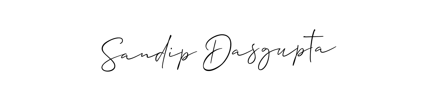 Sandip Dasgupta stylish signature style. Best Handwritten Sign (Allison_Script) for my name. Handwritten Signature Collection Ideas for my name Sandip Dasgupta. Sandip Dasgupta signature style 2 images and pictures png