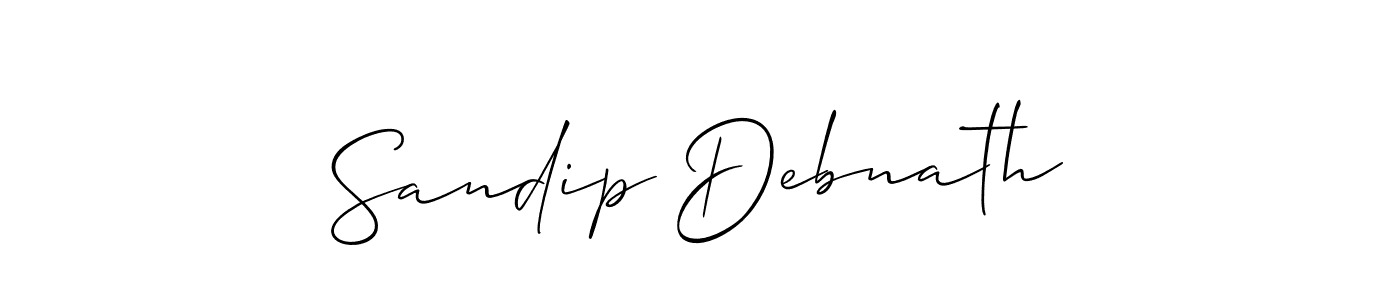 Make a beautiful signature design for name Sandip Debnath. Use this online signature maker to create a handwritten signature for free. Sandip Debnath signature style 2 images and pictures png