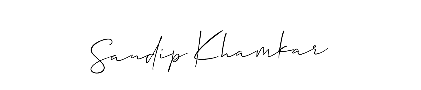 You can use this online signature creator to create a handwritten signature for the name Sandip Khamkar. This is the best online autograph maker. Sandip Khamkar signature style 2 images and pictures png