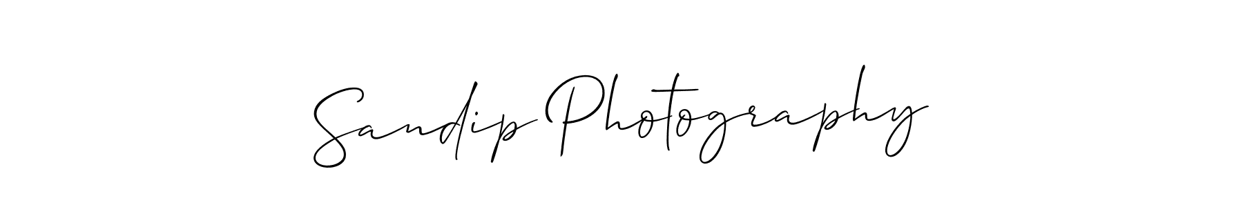 Best and Professional Signature Style for Sandip Photography. Allison_Script Best Signature Style Collection. Sandip Photography signature style 2 images and pictures png