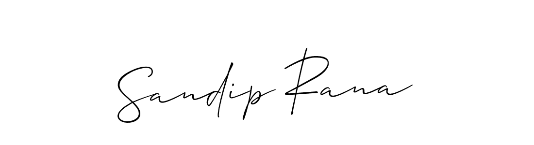 Make a beautiful signature design for name Sandip Rana. Use this online signature maker to create a handwritten signature for free. Sandip Rana signature style 2 images and pictures png