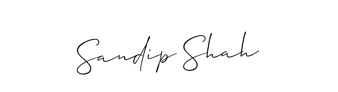 How to Draw Sandip Shah signature style? Allison_Script is a latest design signature styles for name Sandip Shah. Sandip Shah signature style 2 images and pictures png