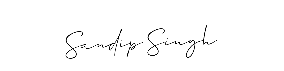 Make a short Sandip Singh signature style. Manage your documents anywhere anytime using Allison_Script. Create and add eSignatures, submit forms, share and send files easily. Sandip Singh signature style 2 images and pictures png