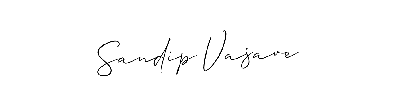 Best and Professional Signature Style for Sandip Vasave. Allison_Script Best Signature Style Collection. Sandip Vasave signature style 2 images and pictures png
