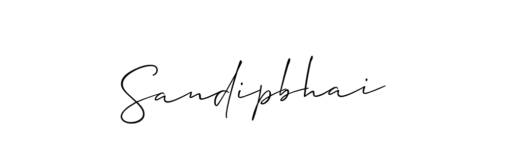 Similarly Allison_Script is the best handwritten signature design. Signature creator online .You can use it as an online autograph creator for name Sandipbhai. Sandipbhai signature style 2 images and pictures png