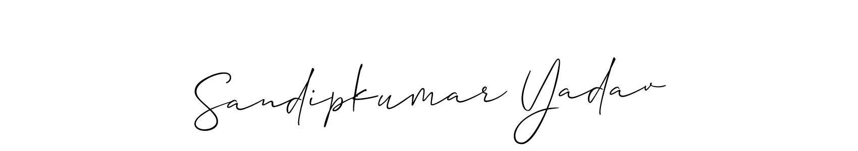 Check out images of Autograph of Sandipkumar Yadav name. Actor Sandipkumar Yadav Signature Style. Allison_Script is a professional sign style online. Sandipkumar Yadav signature style 2 images and pictures png