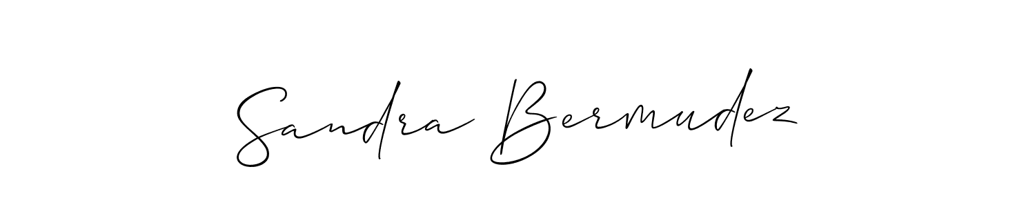 Create a beautiful signature design for name Sandra Bermudez. With this signature (Allison_Script) fonts, you can make a handwritten signature for free. Sandra Bermudez signature style 2 images and pictures png