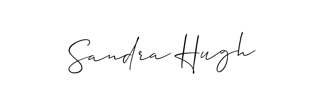 Make a beautiful signature design for name Sandra Hugh. Use this online signature maker to create a handwritten signature for free. Sandra Hugh signature style 2 images and pictures png