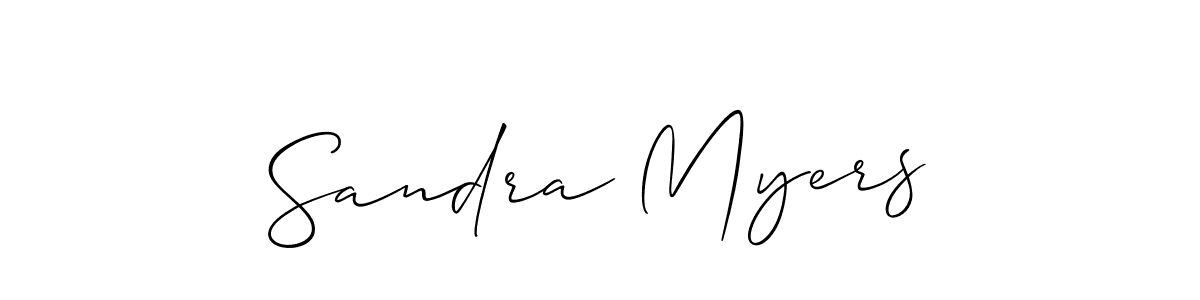 Similarly Allison_Script is the best handwritten signature design. Signature creator online .You can use it as an online autograph creator for name Sandra Myers. Sandra Myers signature style 2 images and pictures png