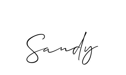 if you are searching for the best signature style for your name Sandy. so please give up your signature search. here we have designed multiple signature styles  using Allison_Script. Sandy signature style 2 images and pictures png