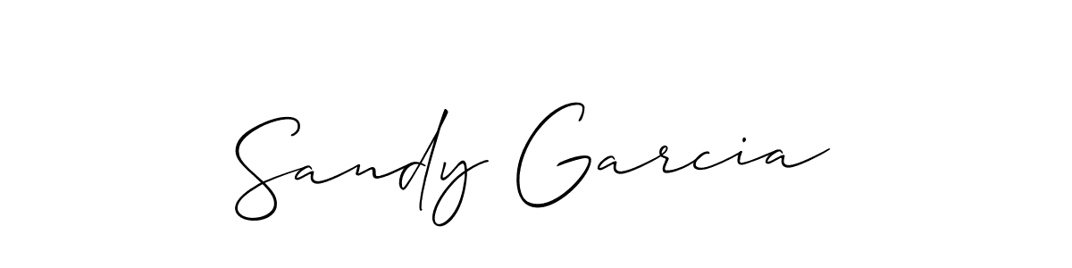 Once you've used our free online signature maker to create your best signature Allison_Script style, it's time to enjoy all of the benefits that Sandy Garcia name signing documents. Sandy Garcia signature style 2 images and pictures png