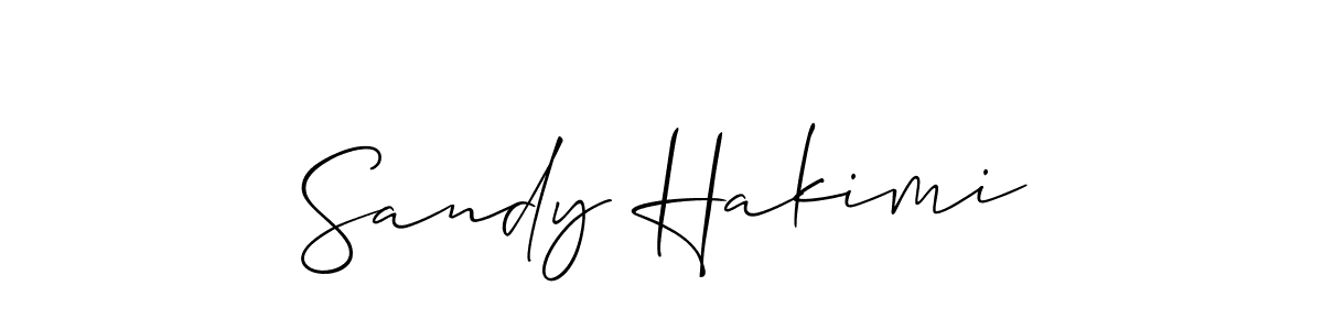 if you are searching for the best signature style for your name Sandy Hakimi. so please give up your signature search. here we have designed multiple signature styles  using Allison_Script. Sandy Hakimi signature style 2 images and pictures png