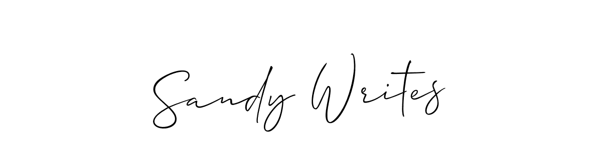 You can use this online signature creator to create a handwritten signature for the name Sandy Writes. This is the best online autograph maker. Sandy Writes signature style 2 images and pictures png