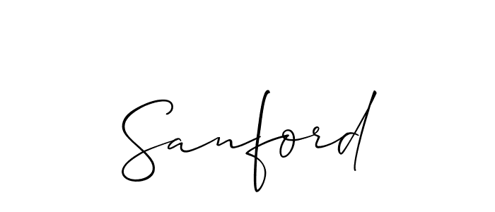 It looks lik you need a new signature style for name Sanford. Design unique handwritten (Allison_Script) signature with our free signature maker in just a few clicks. Sanford signature style 2 images and pictures png