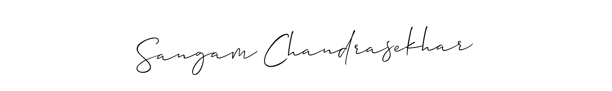 Once you've used our free online signature maker to create your best signature Allison_Script style, it's time to enjoy all of the benefits that Sangam Chandrasekhar name signing documents. Sangam Chandrasekhar signature style 2 images and pictures png
