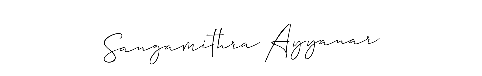 Here are the top 10 professional signature styles for the name Sangamithra Ayyanar. These are the best autograph styles you can use for your name. Sangamithra Ayyanar signature style 2 images and pictures png