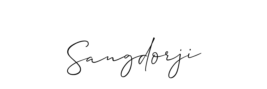 Make a beautiful signature design for name Sangdorji. Use this online signature maker to create a handwritten signature for free. Sangdorji signature style 2 images and pictures png