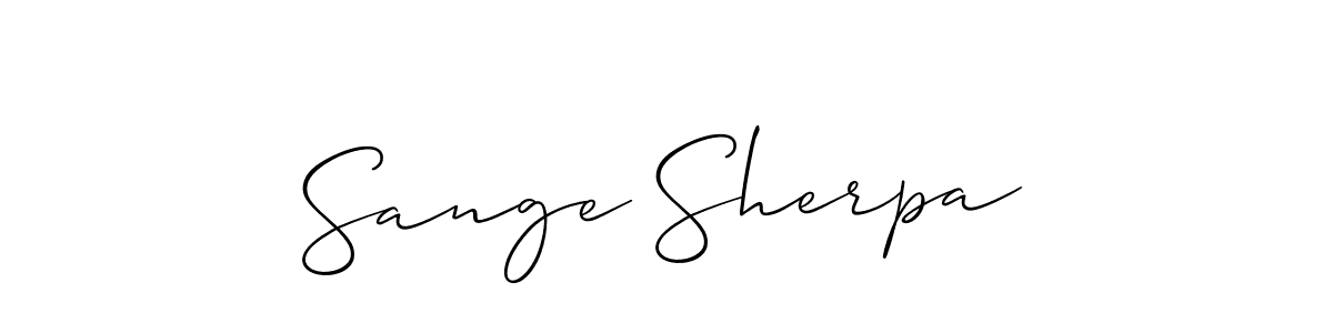 You can use this online signature creator to create a handwritten signature for the name Sange Sherpa. This is the best online autograph maker. Sange Sherpa signature style 2 images and pictures png