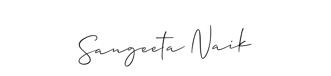 This is the best signature style for the Sangeeta Naik name. Also you like these signature font (Allison_Script). Mix name signature. Sangeeta Naik signature style 2 images and pictures png